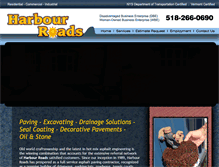 Tablet Screenshot of harbourroads.com